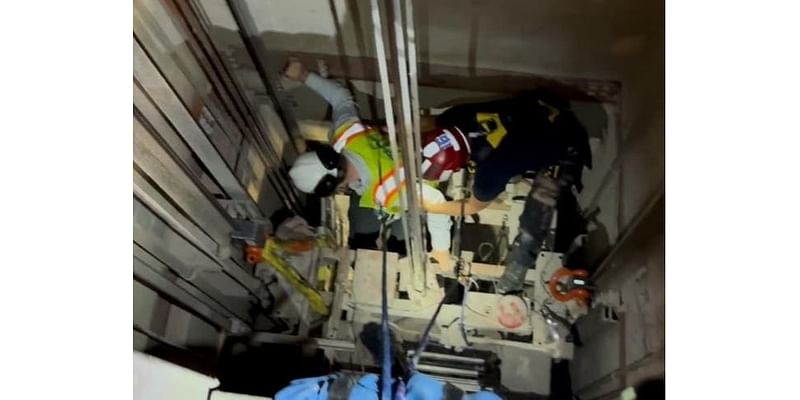 Worker Rescued Afer Being Trapped In Elevator In Warminster