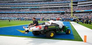 Chiefs WR Rashee Rice leaves field on cart with injury after collision with Patrick Mahomes