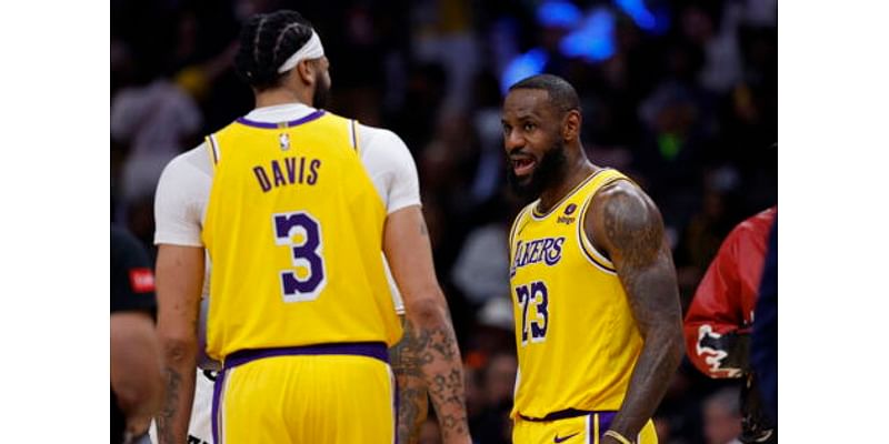 LeBron James’ Visible Frustration With Reporter Boils Over, Forcing Anthony Davis to Intervene After Pistons Loss