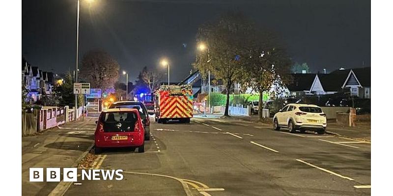 Swindon man brought to safety after bungalow fire