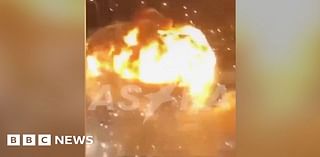 Watch: Huge explosion at Russian arms depot