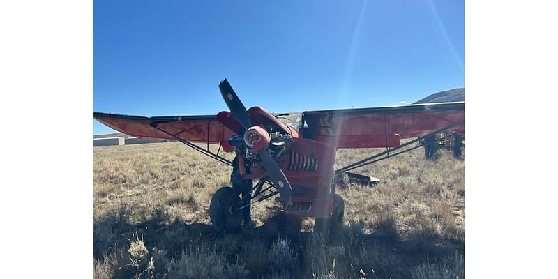 Pilot suffers minor injuries after small plane crash in Grand County