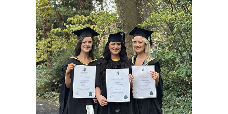 Triple the cause for celebration as Kerry sisters all graduate from Mary I