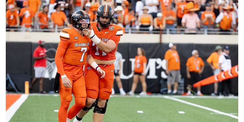 Mike Gundy’s quarterback switch doesn’t pay off in Utah’s win over Oklahoma State