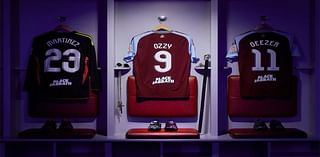 Aston Villa and Adidas celebrate “the power of football and music” with Black Sabbath-themed Predator football boot and new shirt