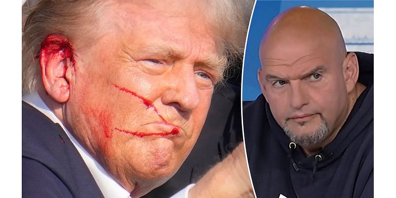 Fetterman says Trump has 'special kind of place' in PA after assassination attempt