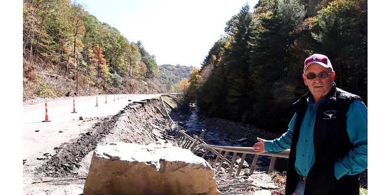 Johnson County road, property recovery in early stages