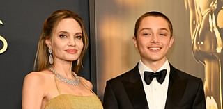 Angelina Jolie Beams With Pride Beside Son Knox in Rare Public Outing