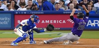 McMahon’s tiebreaking homer lifts last-place Rockies over NL West-leading Dodgers 6-3