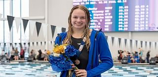 Rockford Christian’s Brooke Corrigan blazes to a pair of top-four finishes in the state swim meet.