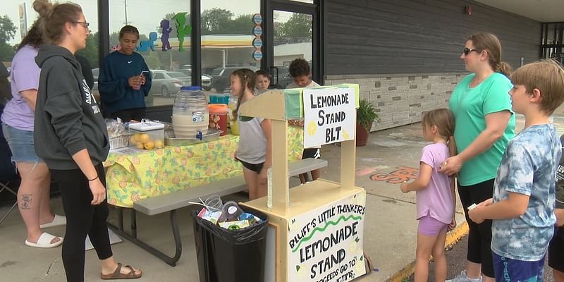 Preschool hosts lemonade stand to fundraise for flood relief