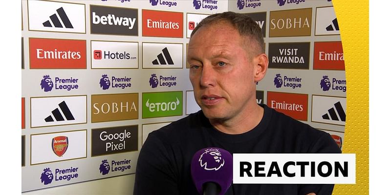 Arsenal 4-2 Leicester City: Steve Cooper 'proud' of Foxes' second-half display