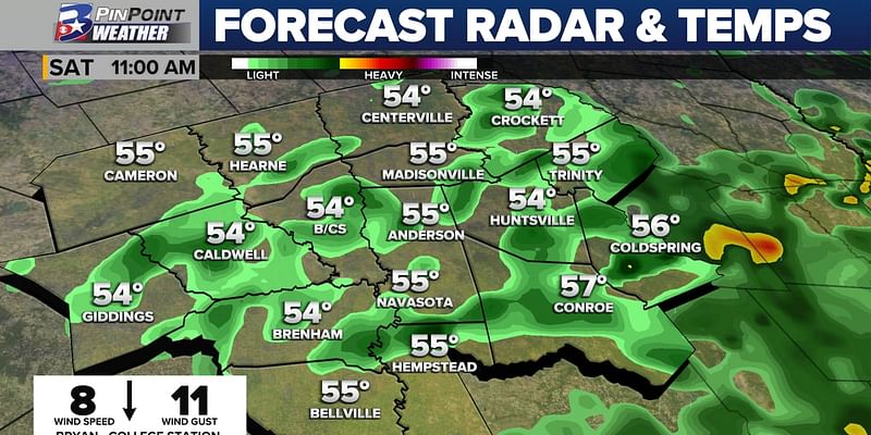 Another round of light rain starts the week off soggy...but is it enough to make a difference?