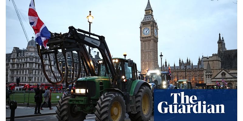 Tax changes in budget last straw for UK farmers after ‘years of being squeezed’