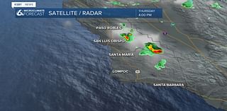 Flash flooding reported near New Cuyama as a result of thunderstorms