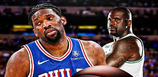 76ers' Joel Embiid draws harsh comparison to end of career Shaquille O'Neal