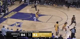 East Carolina’s stunning halfcourt buzzer-beater reminds you college basketball is back