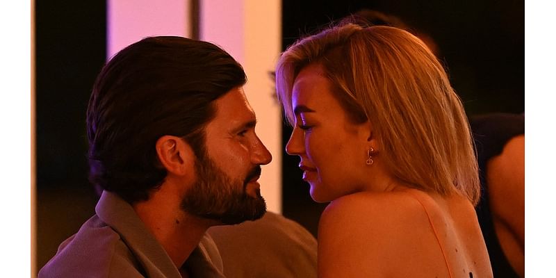 TOWIE's Ella Rae Wise puts on a very cosy display with on-off boyfriend Dan Edgar as they join their castmates to film for upcoming series in Cyprus