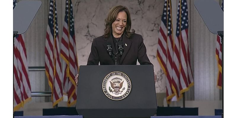 Watch: Kamala Harris delivers concession speech in 2024 presidential election