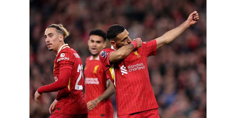 Liverpool Dominates, Returns to Top of English Premier League