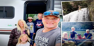 Illinois Dad Homeschools 3 Kids on Adventures—Cliff Jumping, Carp Shooting to Raise ‘Brave’ Kids