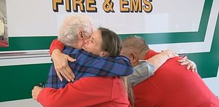 Stroke survivor reunites with Tri-State first responders who saved his life