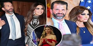 What was Palm Beach socialite linked to Donald Trump Jr. doing sitting behind him and fiancée at RNC?