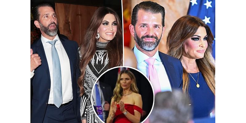 What was Palm Beach socialite linked to Donald Trump Jr. doing sitting behind him and fiancée at RNC?