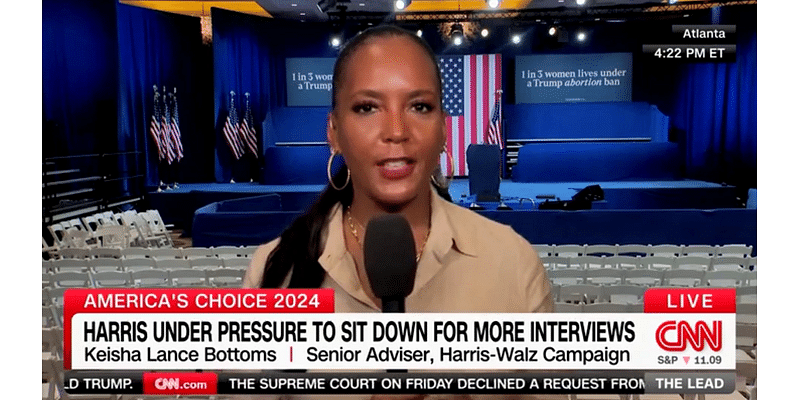 Harris adviser brushes off lack of interviews: 'She's a very busy person'