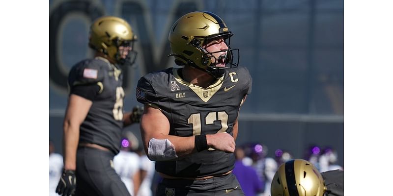 Army star QB Bryson Daily to miss game vs. Air Force