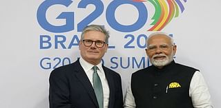 Keir Starmer 'relaunches' trade talks with India after meeting Modi at G20 in Rio… but will he bow to demands for more immigration visas?