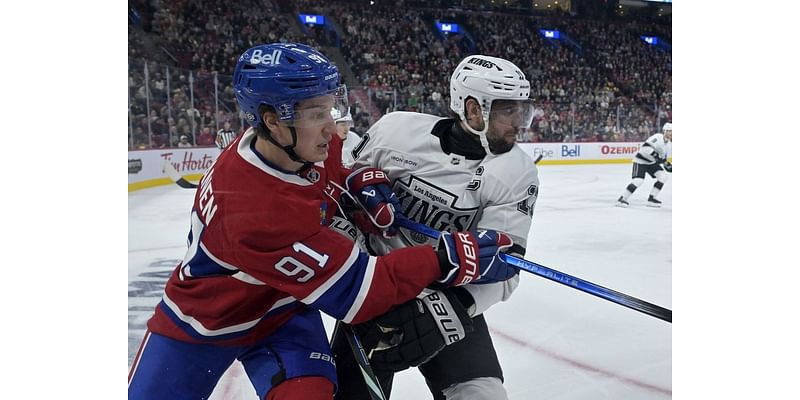 Kings snap 3-game winless streak at expense of host Canadiens