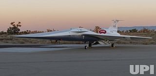 NASA runs first engine tests on supersonic X-59 research aircraft