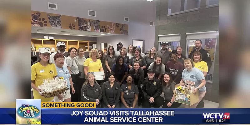 Something Good: Joy Squad stops by Tallahassee Animal Service Center