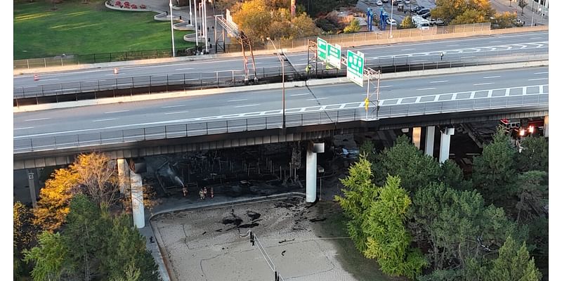 Why was a flammable playground allowed under the Daniel Carter Beard Bridge?