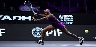 WTA Finals round-robin results: Coco Gauff and Aryna Sabalenka qualify