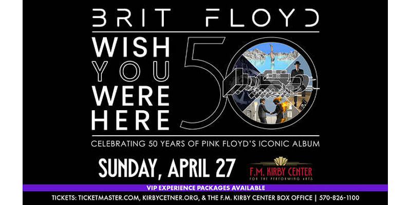 Brit Floyd coming to the F.M. Kirby Center for hit album’s 50th Anniversary