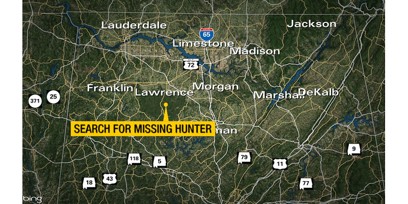 Authorities searching for missing hunter in Bankhead National Forest