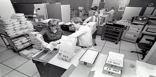 Remember punch card ballots? These never-before-seen photos show SLO County election history