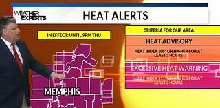 Excessive Heat Warning issued across Memphis, Mid-South