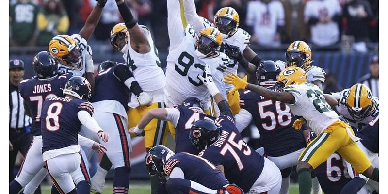 Block party: Packers escape Chicago with win on Karl Brooks’ walk-off field-goal block