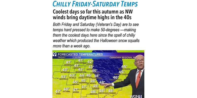 Chill in the air Friday-Saturday, but a string of 60° temps starts Monday. With El Niño in progress, NASA warns of extra coastal flooding on the western coasts of the Americas.