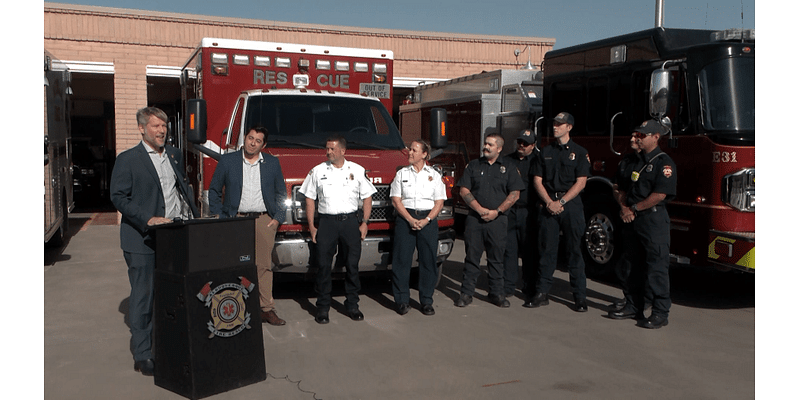 Albuquerque Fire Rescue donates rescue truck to Mesilla