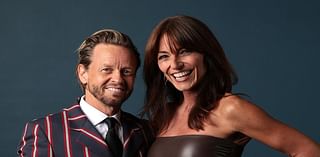 As Davina McCall's partner Michael Douglas supports her through shock brain surgery - how the couple turned friendship into a love story