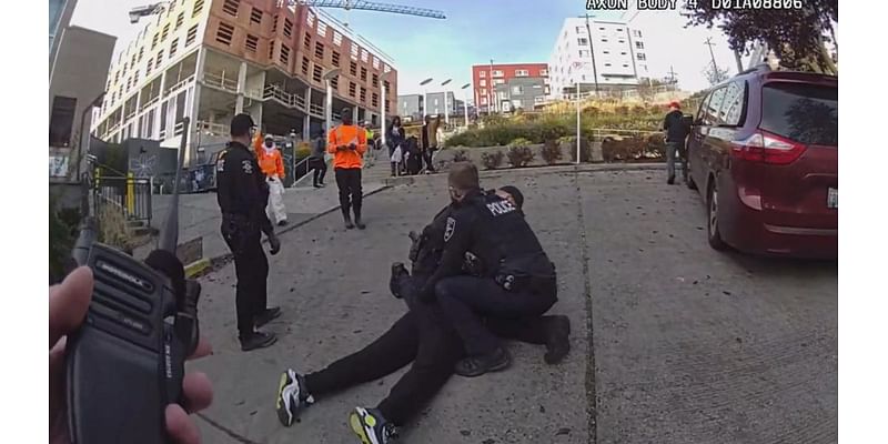 Bodycam footage shows Seattle police arrest the mass stabbing suspect