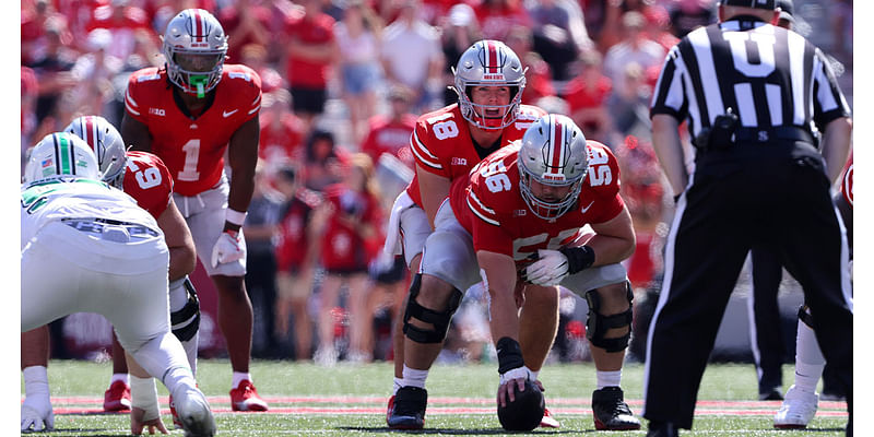 Buckeyes offensive line improving, still building ahead of Big Ten play