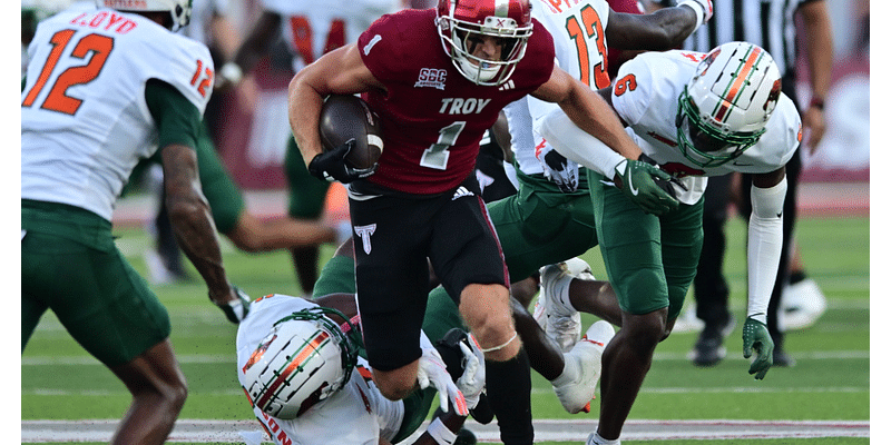 Florida A&M suffers second loss of the season to Troy