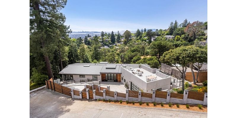 Priciest home for sale in Oakland is this fabulously updated mid-century with Bay views