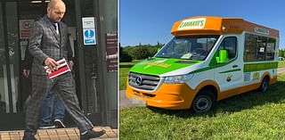 Ice cream van driver, 45, was caught nearly four times over the drink drive limit after stunned customers reported he seemed 'intoxicated' and 'impaired'