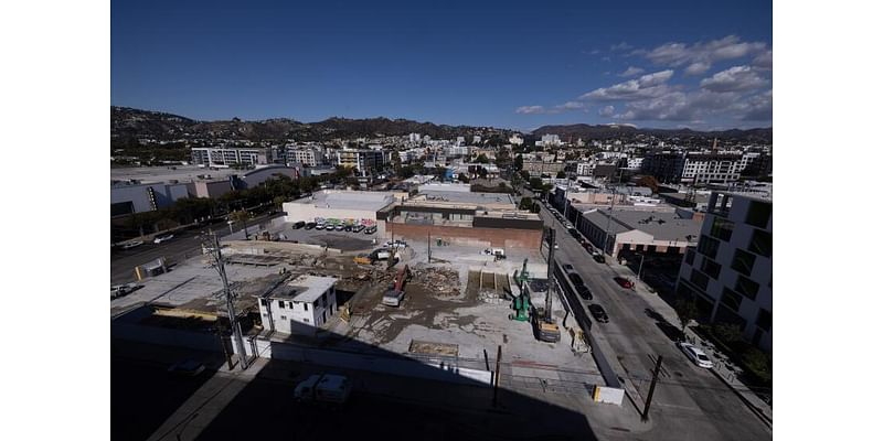 After a century, concrete plant that helped build L.A. makes way for a deluxe tower